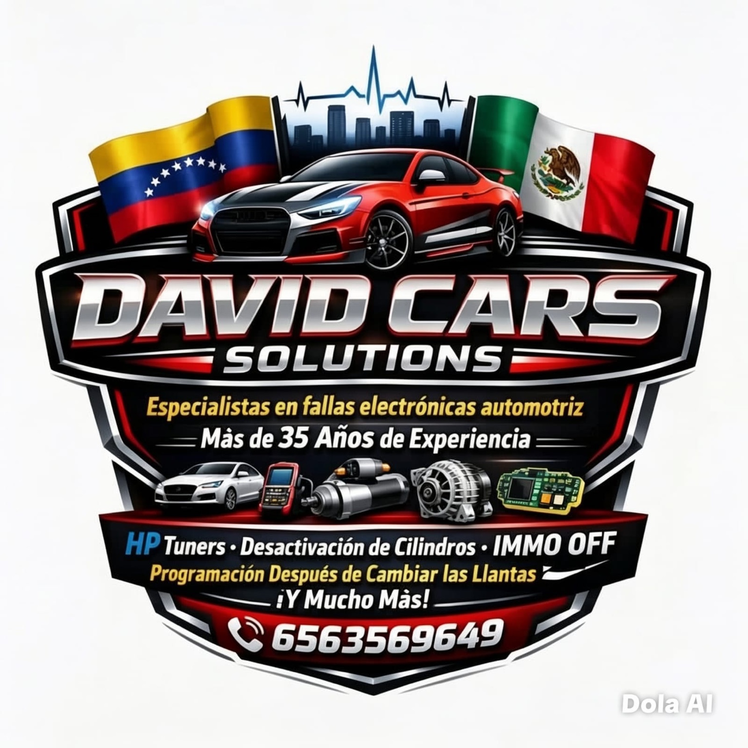 Logotipo David Cars Solutions
